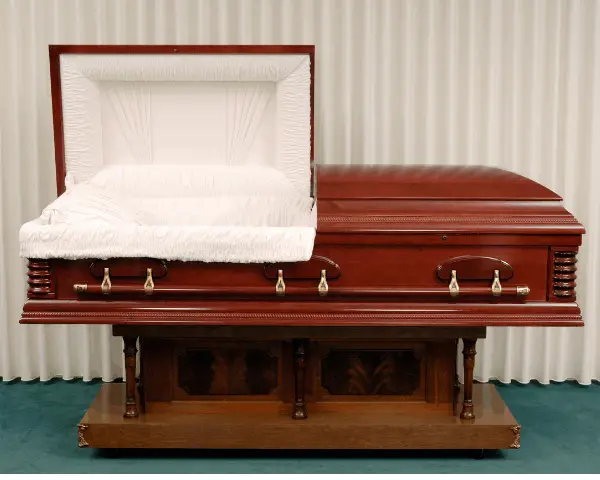 Open casket