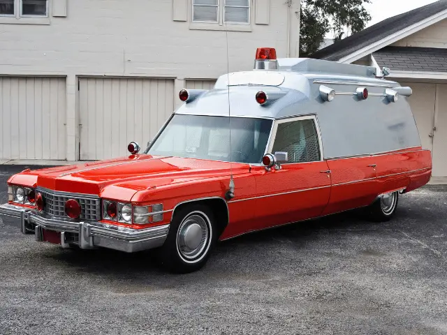 hearse ambulance emergency vehicle